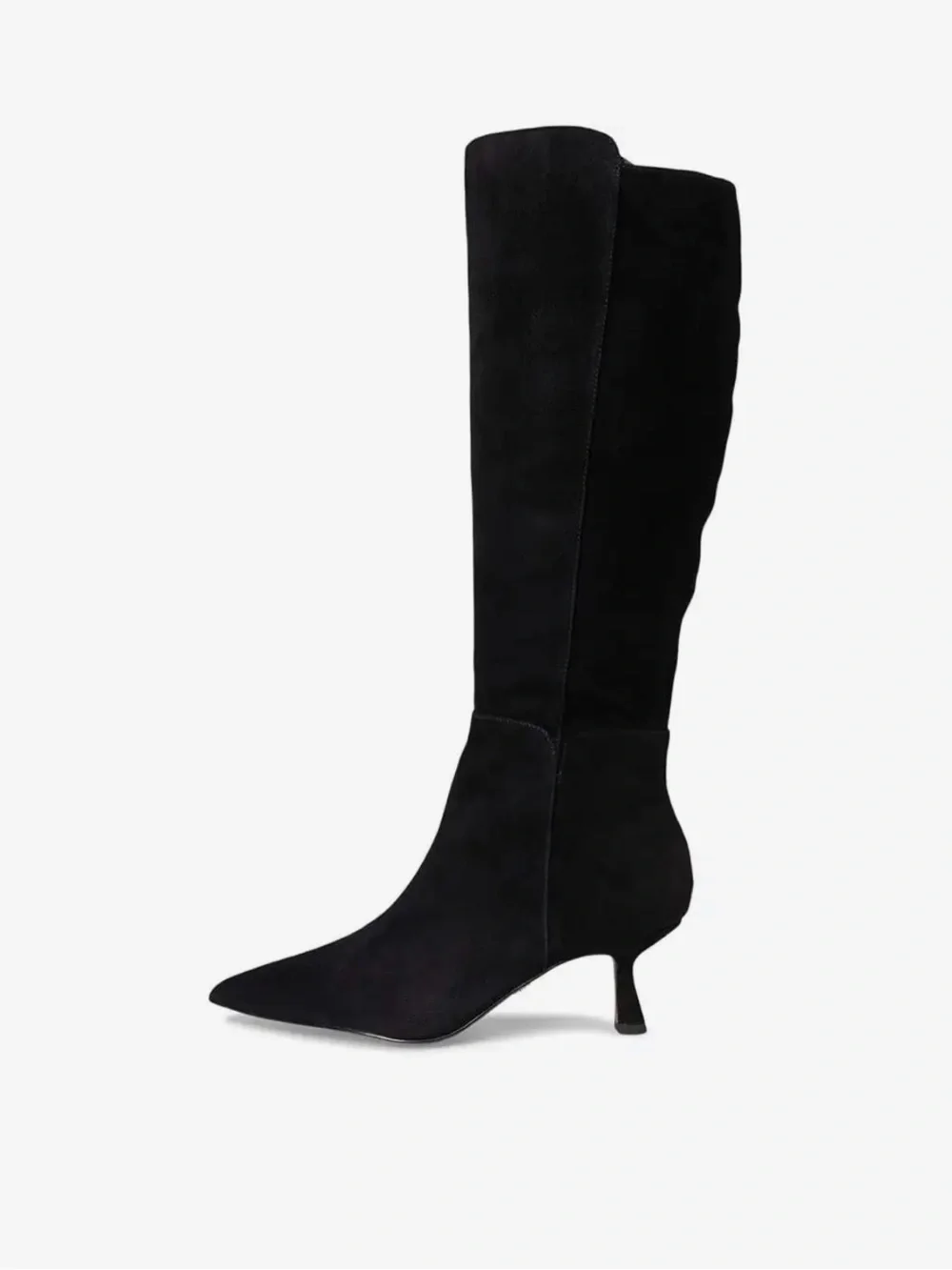 Sam Edelman Taylin Black Suede Boots Size 6 Pointed Toe retail $239